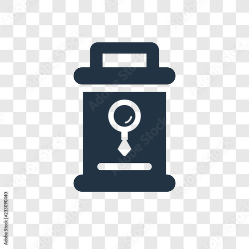 Report vector icon isolated on transparent background, Report transparency logo design