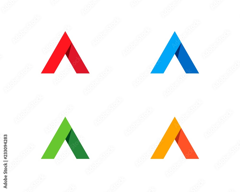 Business Arrow Letter A Logo Template Business Arrow Letter A Logo Template