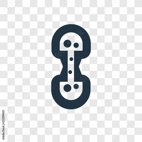 Hourglass vector icon isolated on transparent background, Hourglass transparency logo design