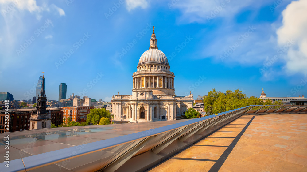 St Paul's Cathedral in London, UK