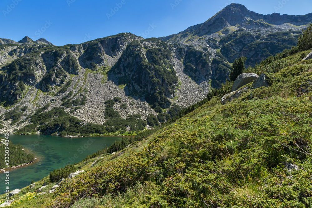 Amazing Landscape with Upper Vasilashko lake, Pirin Mountain, Bulgaria Amazing Landscape with Upper Vasilashko lake, Pirin Mountain, Bulgaria