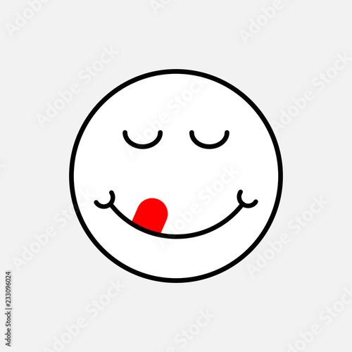 yummy face icon