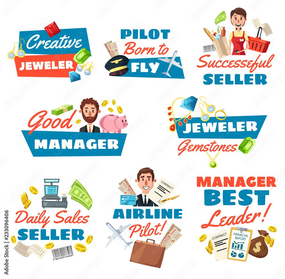 Jeweler seller, pilot and businessman Jeweler seller, pilot and businessman