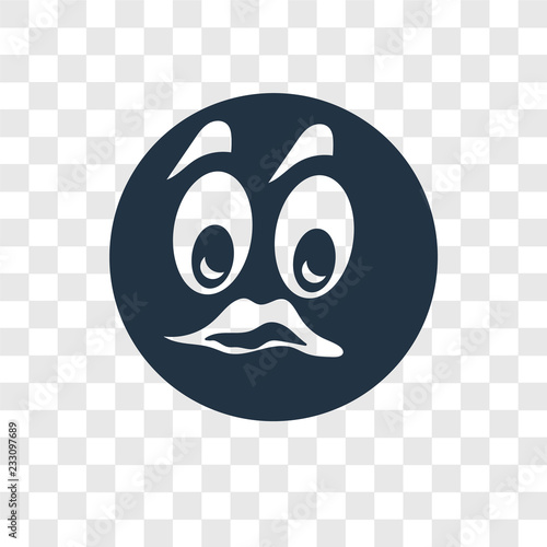 Pressure vector icon isolated on transparent background, Pressure transparency logo design