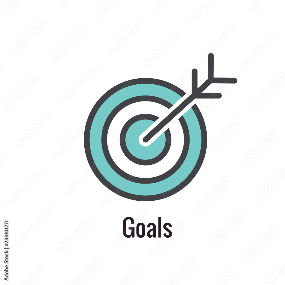 Core Values Outline / Line Icon Conveying a Specific Purpose Core Values Outline / Line Icon Conveying a Specific Purpose