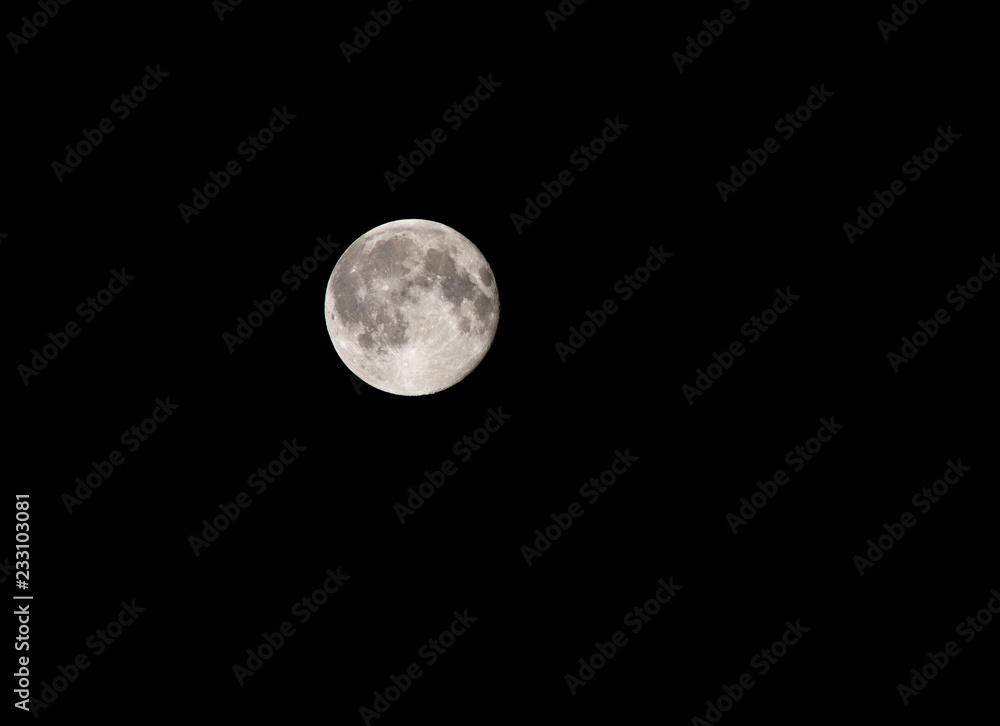 Just the moon, like thousands of others Just the moon, like thousands of others