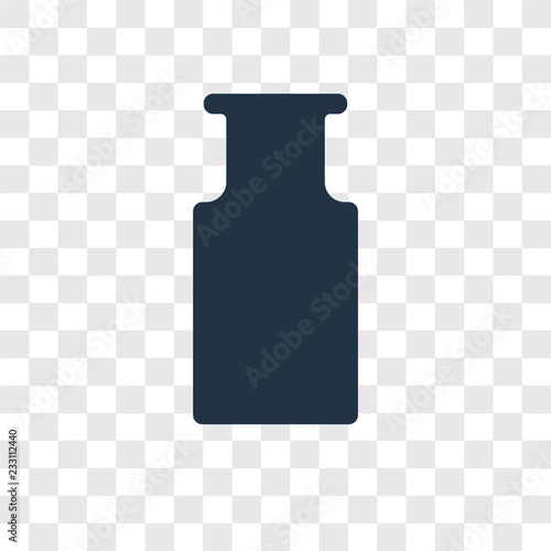 Milk vector icon isolated on transparent background, Milk transparency logo design