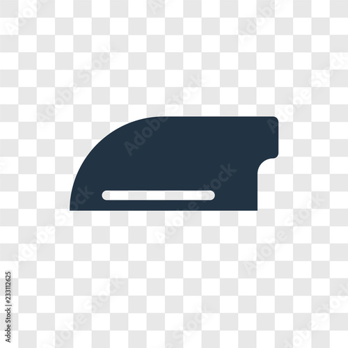 Cleaver vector icon isolated on transparent background, Cleaver transparency logo design