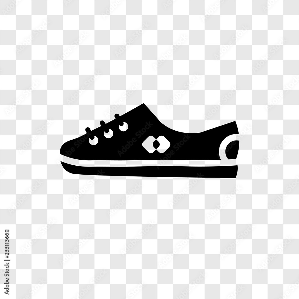 Shoe vector icon isolated on transparent background, Shoe transparency logo design Shoe vector icon isolated on transparent background, Shoe transparency logo design