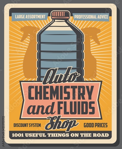 Antifreeze, auto chemistry and fluids