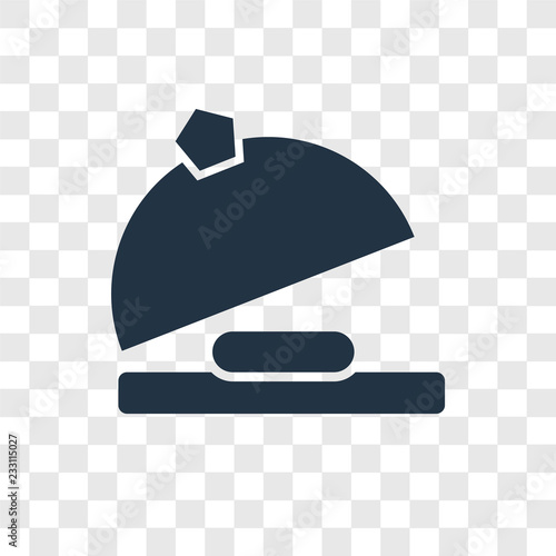 Tray vector icon isolated on transparent background, Tray transparency logo design