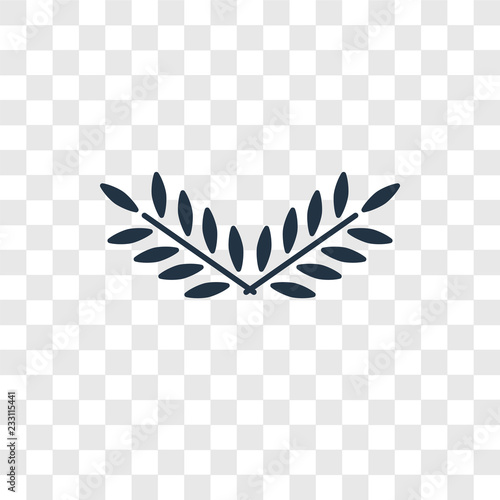 Wheat vector icon isolated on transparent background, Wheat transparency logo design