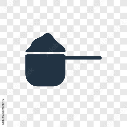 Scoop vector icon isolated on transparent background, Scoop transparency logo design