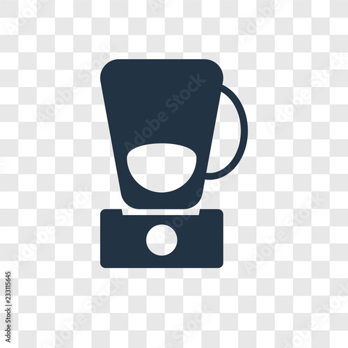 Mixer vector icon isolated on transparent background, Mixer transparency logo design