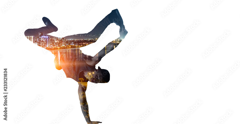 Fototapeta premium Dance is his life