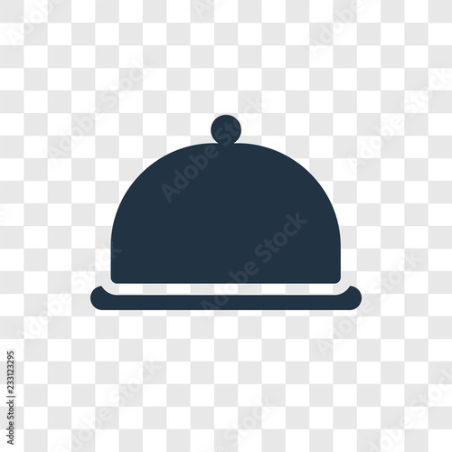 Room service vector icon isolated on transparent background, Room service transparency logo design