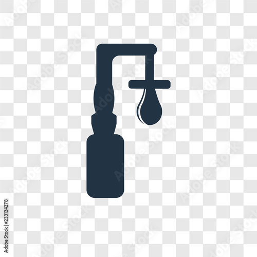 Boxing machine vector icon isolated on transparent background, Boxing machine transparency logo design
