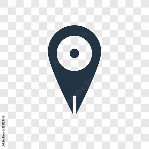 Placeholder vector icon isolated on transparent background, Placeholder transparency logo design