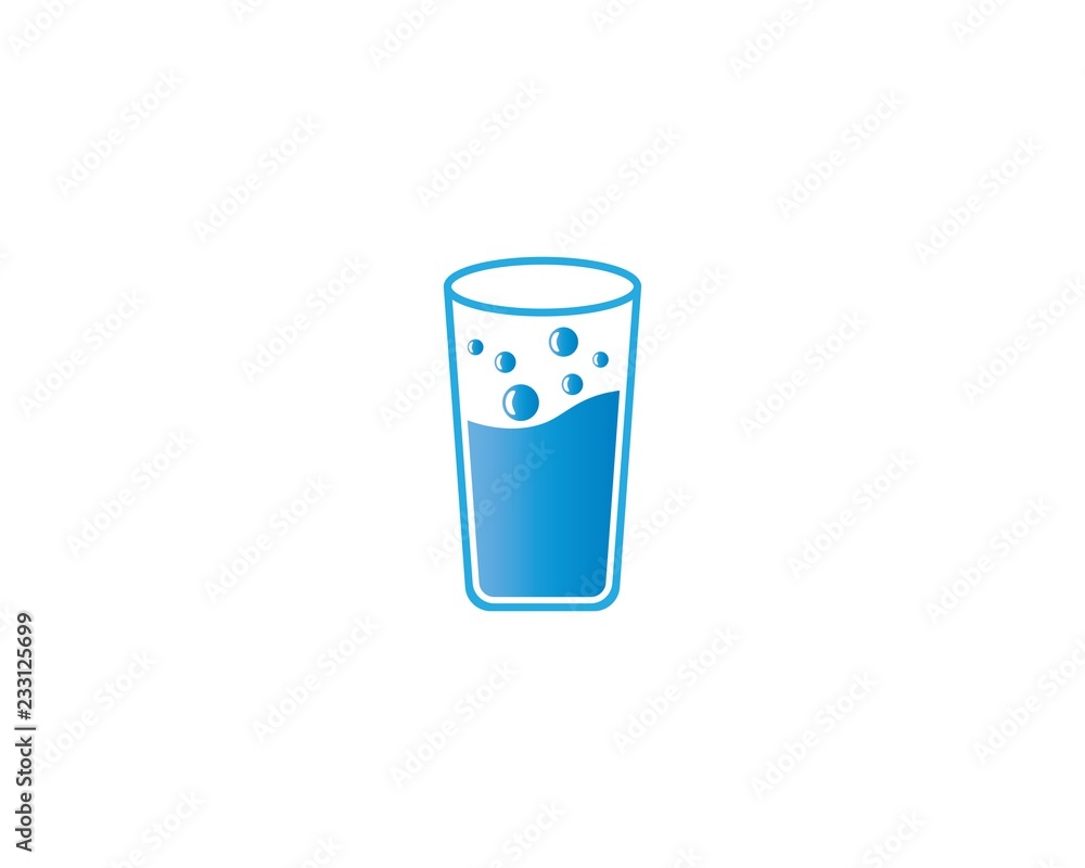 Drinking glass vector illustration Drinking glass vector illustration