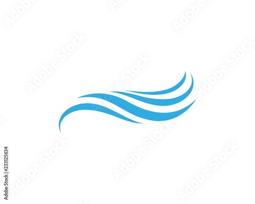 Free Download Water wave logo illustration - GFXLoad