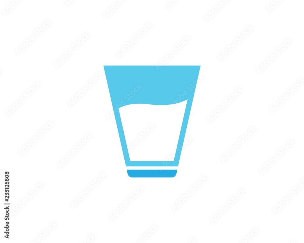 Drinking glass vector illustration Drinking glass vector illustration