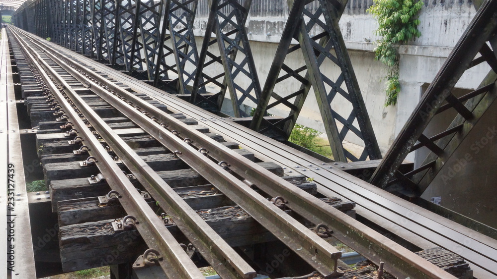 One of the earliest railway bridge in Malaya