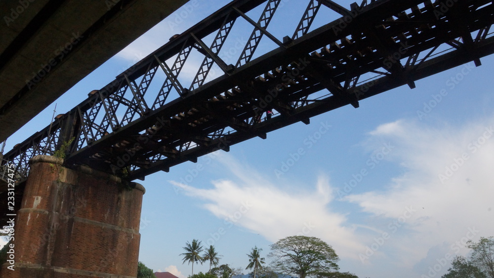 One of the earliest railway bridge in Malaya One of the earliest railway bridge in Malaya