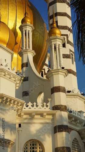 Old and beauty traditional mosque in Kuala Kangsar photo