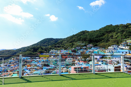 View point at Busan Gamcheon Culture Village - Busan, South Korea