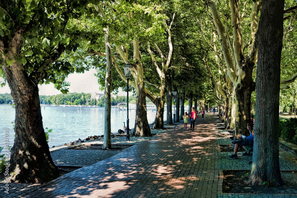 Obraz premium Berlin, Tegeler See