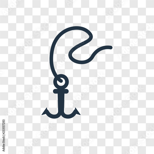 Double Bait vector icon isolated on transparent background, Double Bait transparency logo design