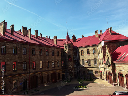 Historical old building in Lvov, Ukraine