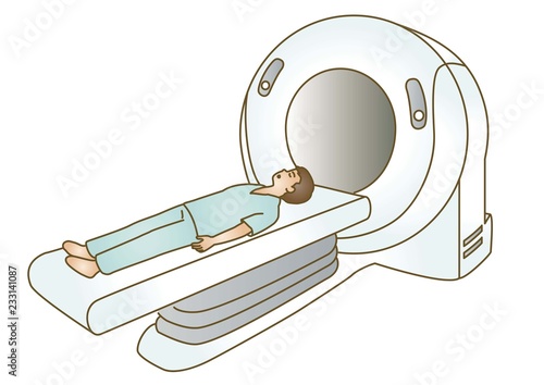 医療イラスト：PET-CT