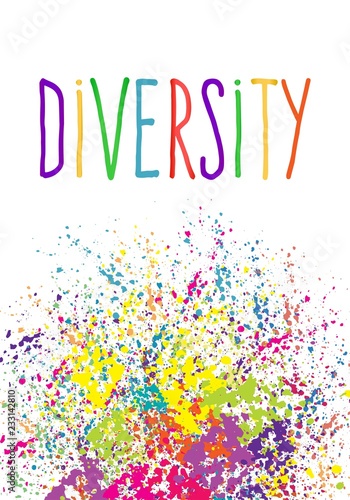 Diversity and inclusion concept. Social problem of diversity. Illustration about tolerate