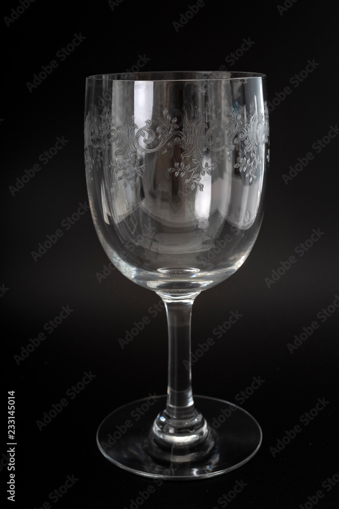 drinking glass in studio drinking glass in studio