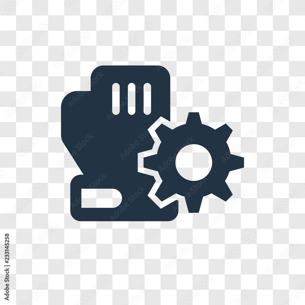 Boxing gloves vector icon isolated on transparent background, Boxing gloves transparency logo design Boxing gloves vector icon isolated on transparent background, Boxing gloves transparency logo design