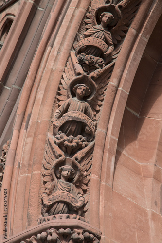 Canvas Print Facade of Augustinian Friary; John’s Lane Church; Dublin
