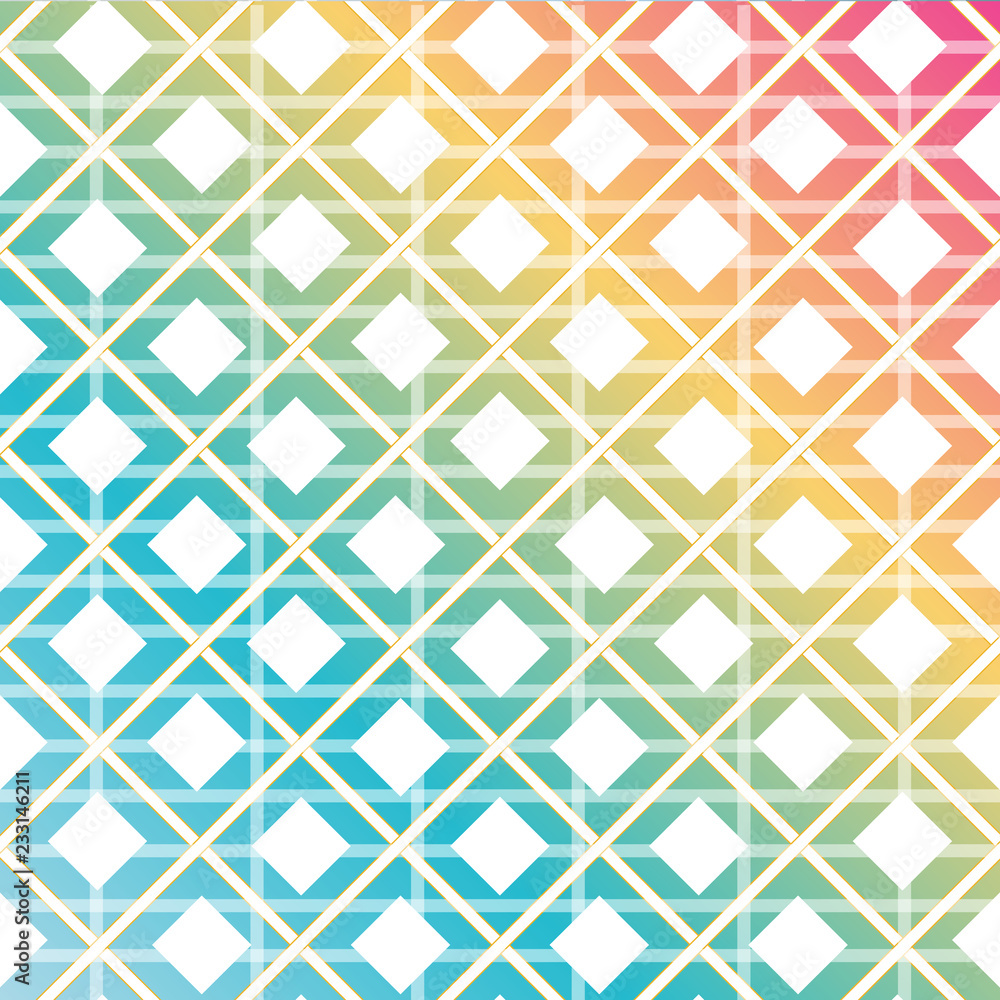 Fototapeta premium Rainbow colored seamless background