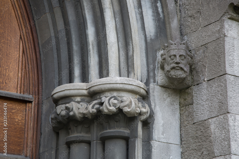 St Patricks Cathedral Facade; Dublin