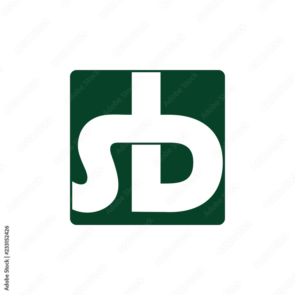 letter sb linked curves logo letter sb linked curves logo