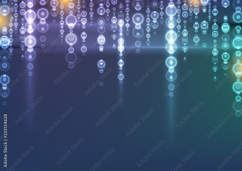 Glowing lights abstract shiny bokeh background Glowing lights abstract shiny bokeh background