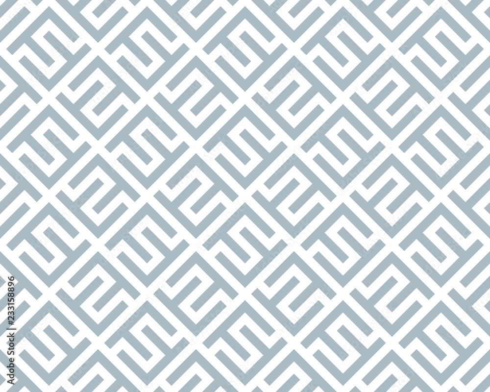 Abstract geometric pattern with stripes, lines. Seamless vector background. White and blue ornament. Simple lattice graphic design Abstract geometric pattern with stripes, lines. Seamless vector background. White and blue ornament. Simple lattice graphic design