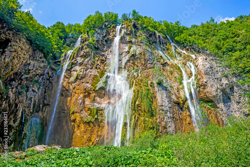 Landscapes of Plitvice Lakes National Park  Plitvicka jezera nacionalni park   Croatia