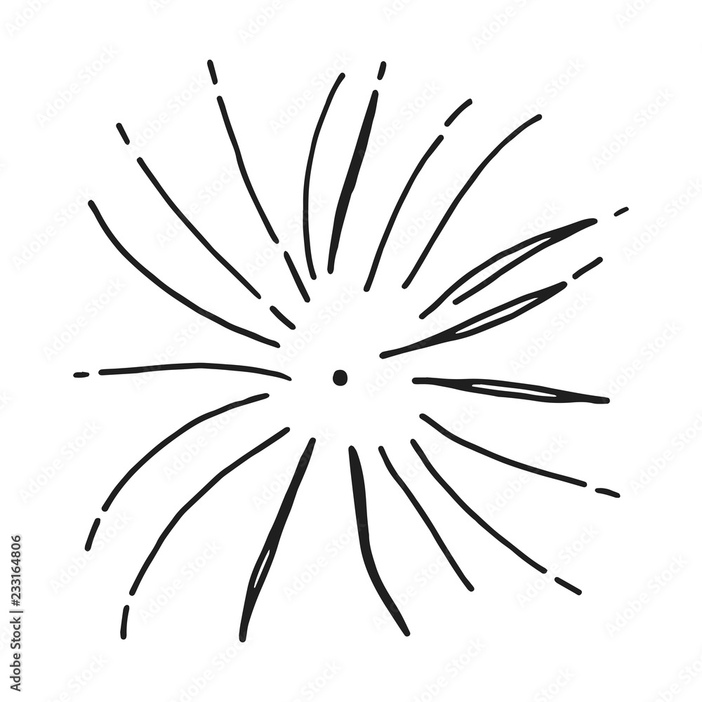 firework festive icon vector sketch. isolated object firework festive icon vector sketch. isolated object