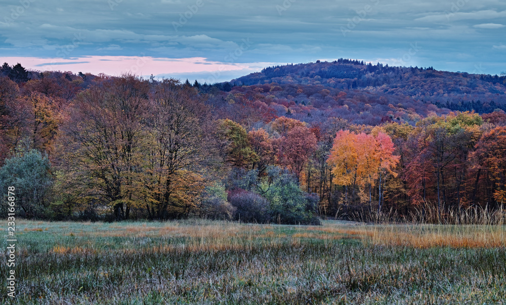 Fototapeta premium autumn in the mountains