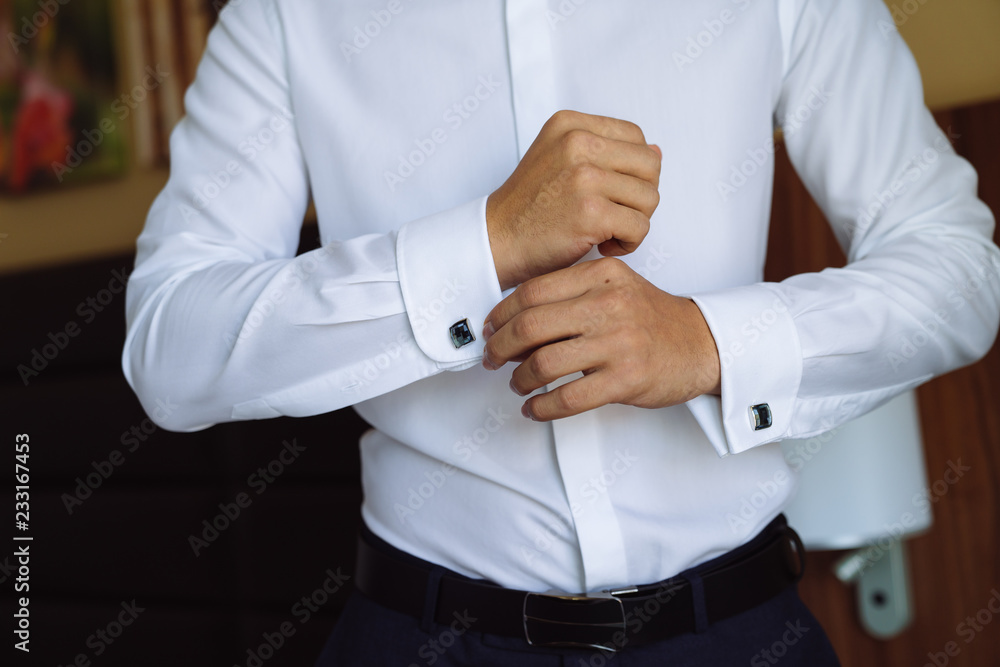 expensive white shirt