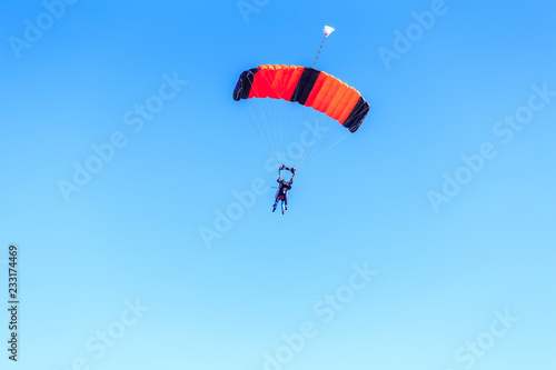 parachutisme en tandem