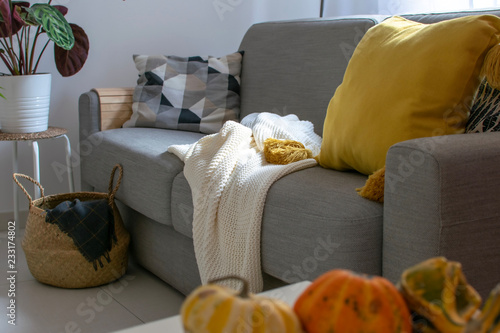 Scandinavian autumn inspired home decor