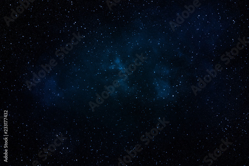 Fototapeta Naklejka Na Ścianę i Meble -  Night sky with stars and nebula