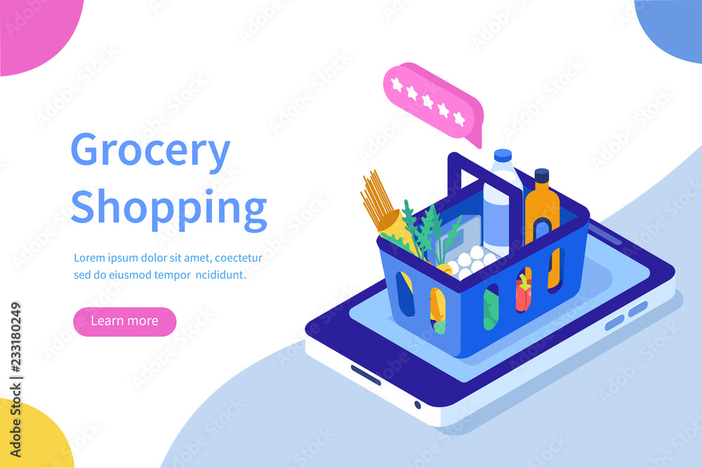 grocery basket grocery basket